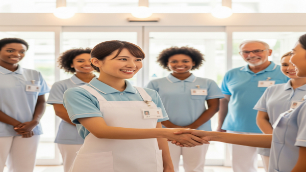 外国人スタッフがいてくれてよかった！介護施設の実践例