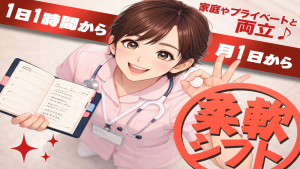 訪問看護_柔軟シフト